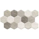 Stonegenge Hex Grey 26,5x51 hexagon mintás járólap