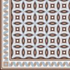 Vives 1900 Florentina 3 Celeste 20X20 Cementlap Mintás Járólap