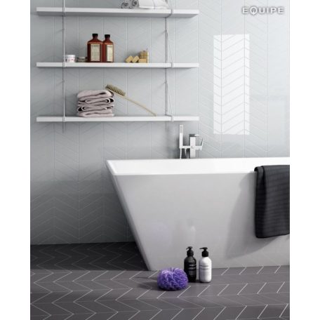Equipe Chevron Wall Sky Blue Left 18,6x5,2