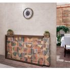 Cementine Brush Ocre Deco  20x20