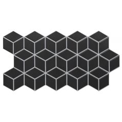 Rhombus Black 26,5x51