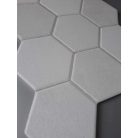  Hex White 26,5x51 hexagon mintás járólap