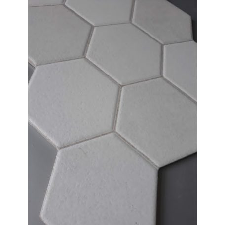  Hex White 26,5x51 hexagon mintás járólap