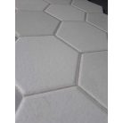  Hex White 26,5x51 hexagon mintás járólap