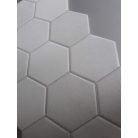  Hex White 26,5x51 hexagon mintás járólap