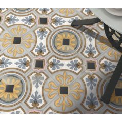 vodevil octogono diglas multicolor cementlap mintás járólap