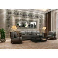 Mainzu Mandala Brown 20x20