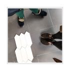 Picket /nyíl/ White sima hatszög 10x30 fehér fali csempe