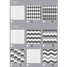 Rhombus Wall Ash Blue 15,2x26,3