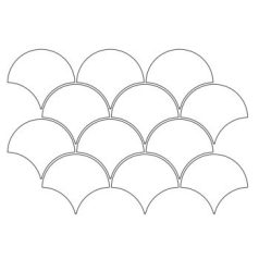Fan White 10,6x12