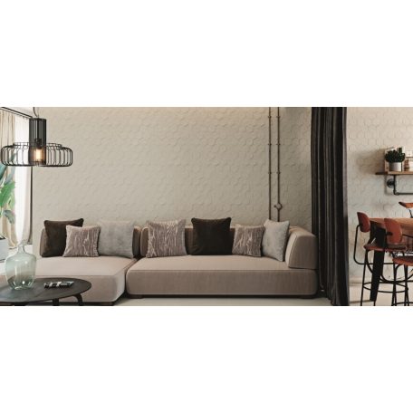 Muse Hex White 26,5x51 hexagon mintás járólap