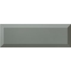 Metro Bisel Sage Brillo 10x30 fózolt fényes metro csempe