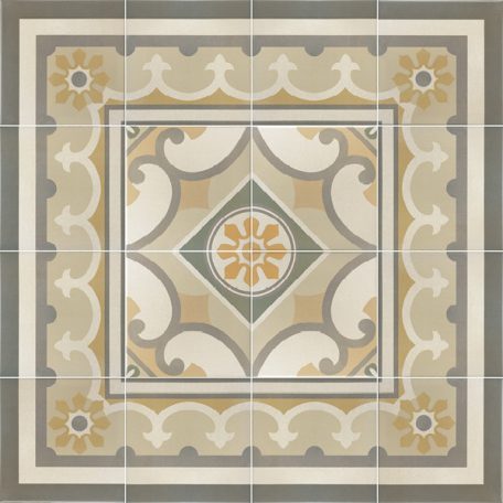 Equipe Caprice Burgundy Border 20x20