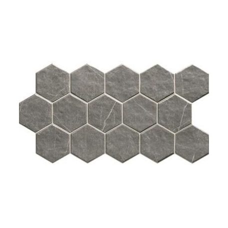 Muse Hex Grey 26,5x51 hexagon mintás járólap
