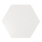Hexagon White Mate 12,4x10,7