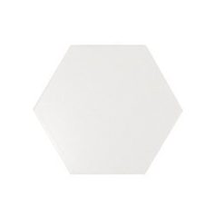 Hexagon White Mate 12,4x10,7