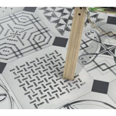 vodevil octogono variette sombra cementlap mintás járólap