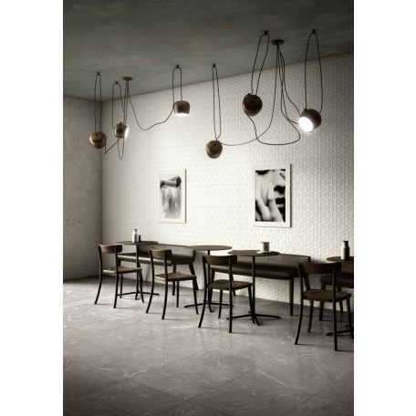  Fantasy Bianco Lux Struttura Prisma 3D R57G 30x60