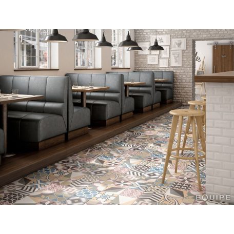 Patchwork colours 20x20 cementlap hatású járólap