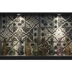 Mainzu Florentine Black 20x20