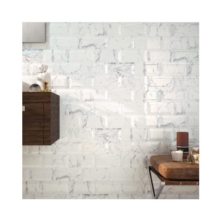 Bisel Carrara 10x20