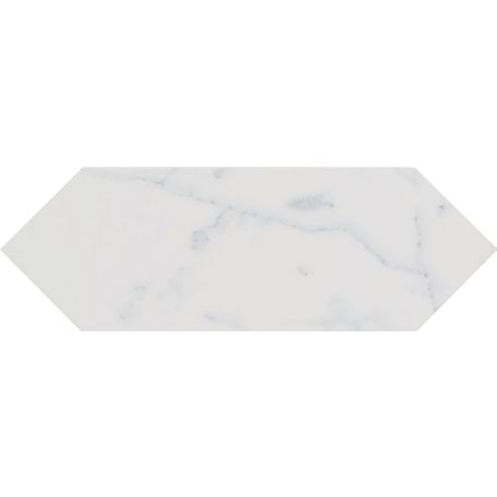 Picket /nyíl/ Carrara fényes sima hatszög 10x30 fali csempe
