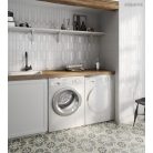 Equipe Chevron Wall White Matt Right 18,6x5,2
