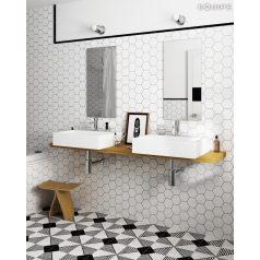 Hexagon Cream 12,4x10,7