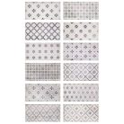 Vita Natura Decor Mix 10x20 - patchwork mintás dekorcsempe