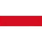 Metro Liso Flat Rojo Brillo 10x40