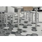 equipe hexatile negro mate