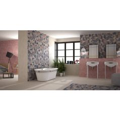 Cementine Brush Azul Deco  20x20