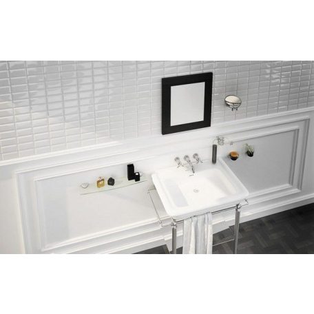 Metro white 7,5x15 fényes fehér fózolt szélű metro csempe