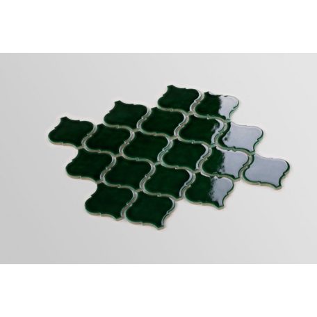 ARABESQUE NAGY SMARAGDZÖLD FÉNYES