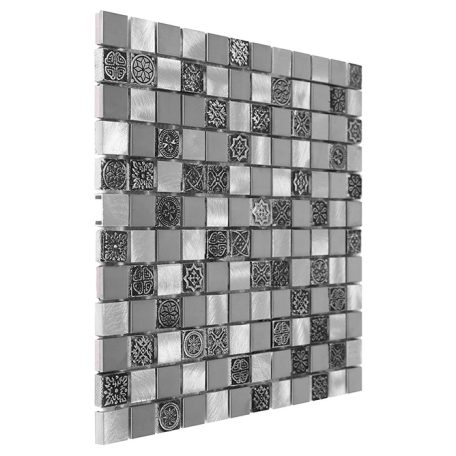 DUNIN ALLUMI GREY MIX 23 mozaik csempe