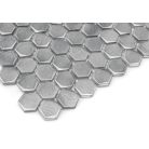 DUNIN ALLUMI SILVER HEXAGON 14 mozaik csempe