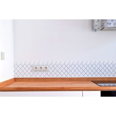 ARABESQUE KICSI FEHÉR MATT