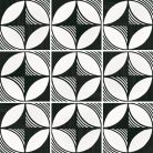 Equipe Caprice Deco Compass B&W 20x20