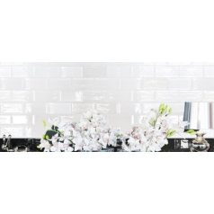 Fabresa Artisan Blanco Brillo 10x20 rusztikus metro csempe