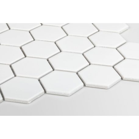 HEXAGON NAGY FEHÉR MATT