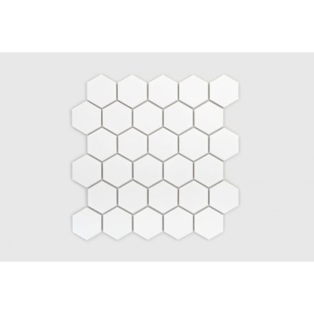 HEXAGON NAGY FEHÉR MATT