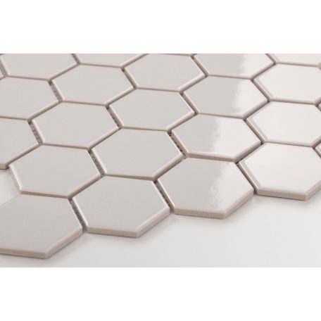 HEXAGON NAGY VILÁGOSSZÜRKE FÉNYES