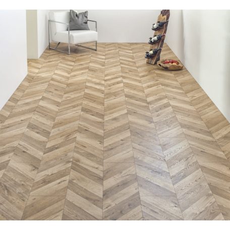 Kaindl Fortress Rochesta Halszálka Mintás Laminált Padló K4378Rh 8Mm Ac4 2,7 M2/Csomag