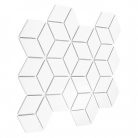 DUNIN MINI ROMBIC WHITE 48 mozaik csempe