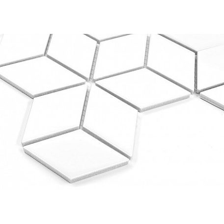 DUNIN MINI ROMBIC WHITE 48 mozaik csempe