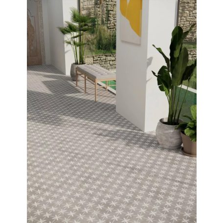 Prissmacer Pre. Star Grey  álfugás cementlap hatású matt járólap  45*45