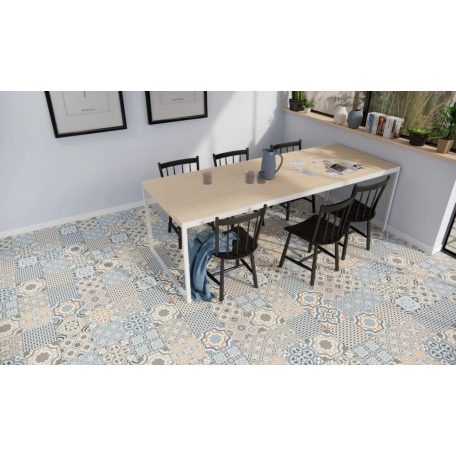 Prissmacer Pre. Windsor (Mix 6db)  álfugás cementlap hatású  patchwork matt járólap  45*45