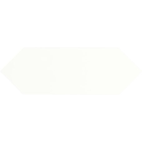 Picket /nyíl/ White Matt sima hatszög 10x30 fehér fali csempe
