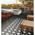 Ribesalbes Squares Spagna matt fekete 20x20 járólap