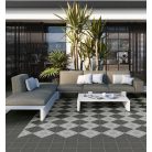 Ribesalbes Squares Spagna matt fekete 20x20 járólap